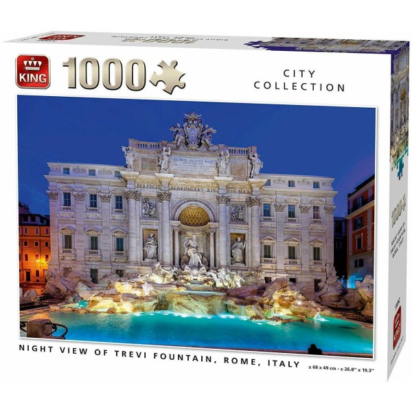 Puzzle 1000 pièces Fontaine de Trevise - Photo n°1