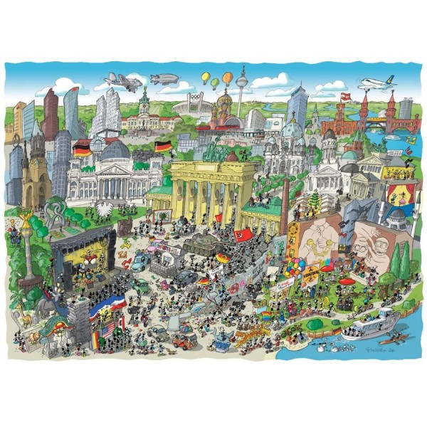 Puzzle 1080 pièces Berlin - Photo n°1