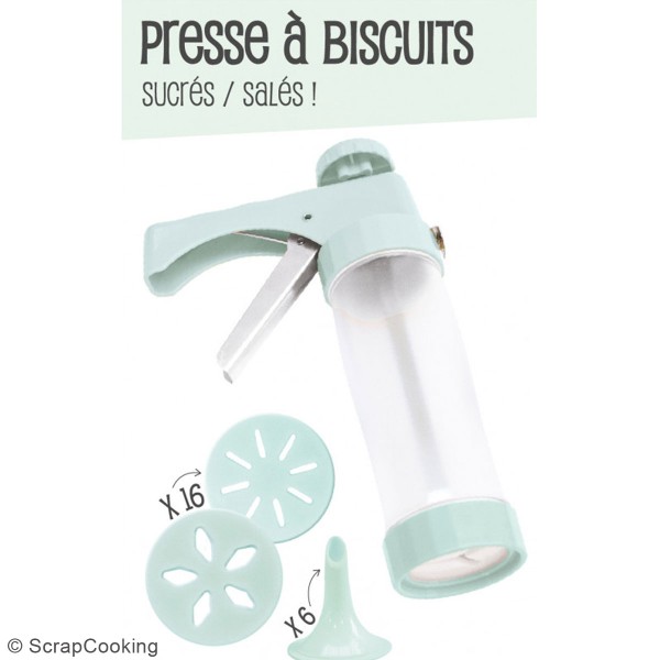 Kit Presse à biscuits - 14 x 22 cm - 23 pcs - Photo n°3