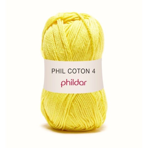 Phil coton 4 citron Phildar - Photo n°1
