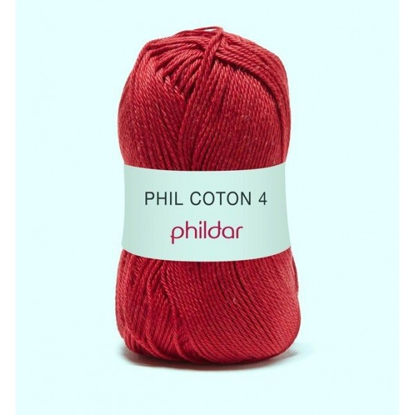 Phil coton 4 griotte Phildar - Photo n°1
