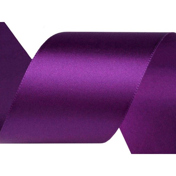3m 34 Violet Ruban de Satin Paquets Par 3m Largeur 50mm, des Fournitures d'Artisanat, Artisanat Ruba - Photo n°1