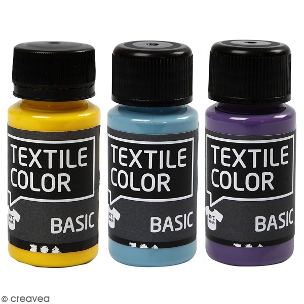 Peinture Textile Color - 50 ml - Plusieurs coloris disponibles - Photo n°1
