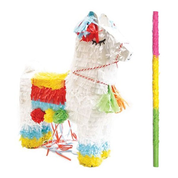 Piñata lama + bâton - Photo n°1