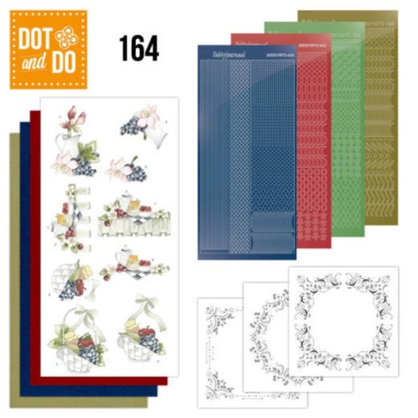 Dot and do 164 - kit Carte 3D - Grappes de raisin - Photo n°1