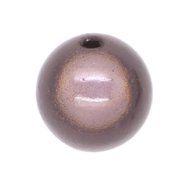 5 Perles magiques 14 mm Gris Grade A - Photo n°1