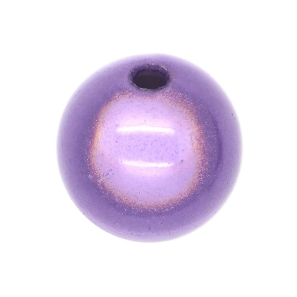 30 Perles magiques 6 mm Mauve Grade A - Photo n°1