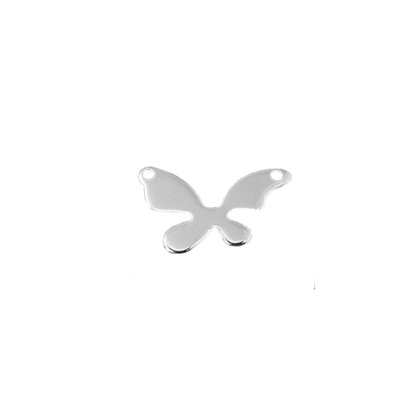 5 Breloques Papillon 18 mm - Photo n°1