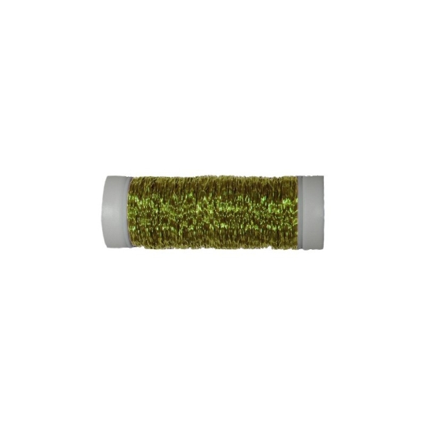 Vert Olive Zig Zag de 0.3mm - Bobine 35 mètres - Photo n°1