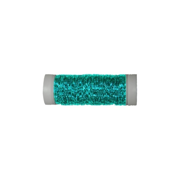 Turquoise Zig Zag de 0.3mm - Bobine 35 mètres - Photo n°1