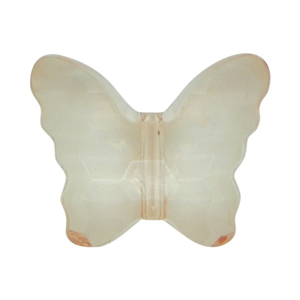 10 x Perle Papillon Saumon 22mm - Photo n°1