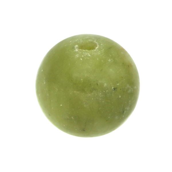 5 x Perle Jade Nouveau Naturel 10mm - Photo n°1
