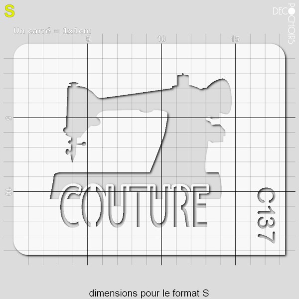 Pochoir couture - Photo n°3