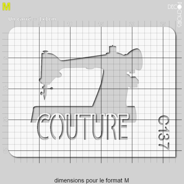 Pochoir couture - Photo n°4