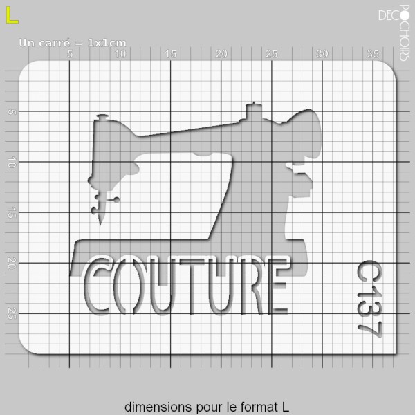 Pochoir couture - Photo n°5