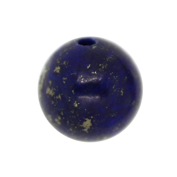 10 x Perle Lapis Lazuli 8mm - Grade A - Photo n°1
