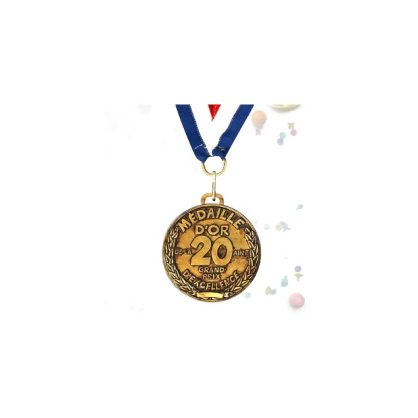 Médaille d'or des 20 ans - Photo n°1