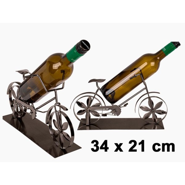 Support bouteille métal bicyclette 34 x 21 cm - Photo n°1