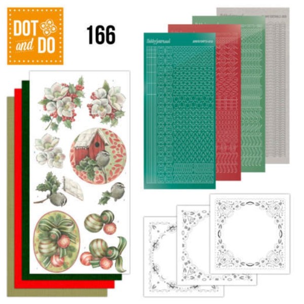 Dot and do 166 - kit Carte 3D - Décorations de Noël - Photo n°1