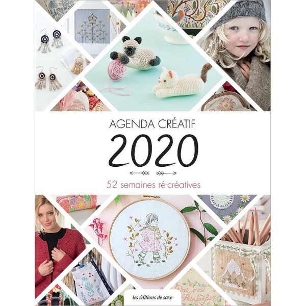 Agenda créatif 2020 - 52 semaines ré-créatives - Photo n°1