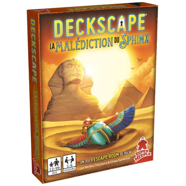 Deckscape - La malédiction du Sphinx - Photo n°1