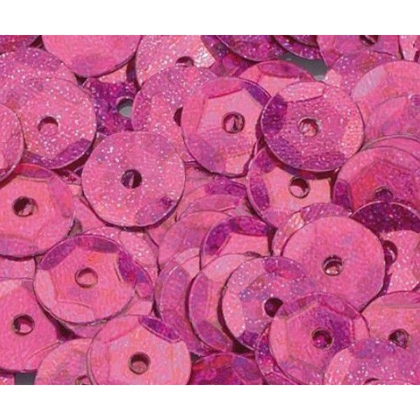 Paillettes Ajouré 500pcs Rose Lumineux Scintillant, Décoration d'Anniversaire, de l'Artisanat, Tissu - Photo n°1