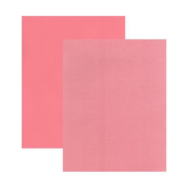 Pearly Texturé Trimestre A4 Flamingo 220g / M2, Fabrication de Cartes, papier d'Art, Papier d'Art Jo - Photo n°1