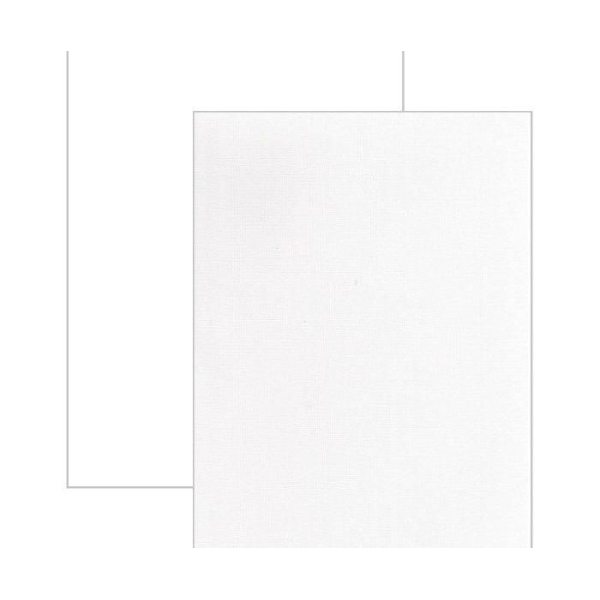D'un Blanc nacré Texturé Trimestre A4 220g / M2, Fabrication de Cartes, Document d'information, Jour - Photo n°1