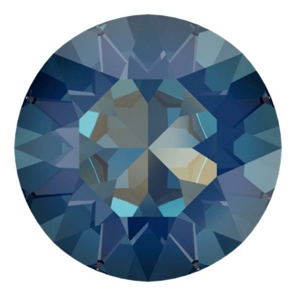 10pcs Cristal Bleu Royal Delite 001l110d Ronde Xirius Chaton Verre de Cristaux de 1088 Ss 39 SWAROVS - Photo n°1