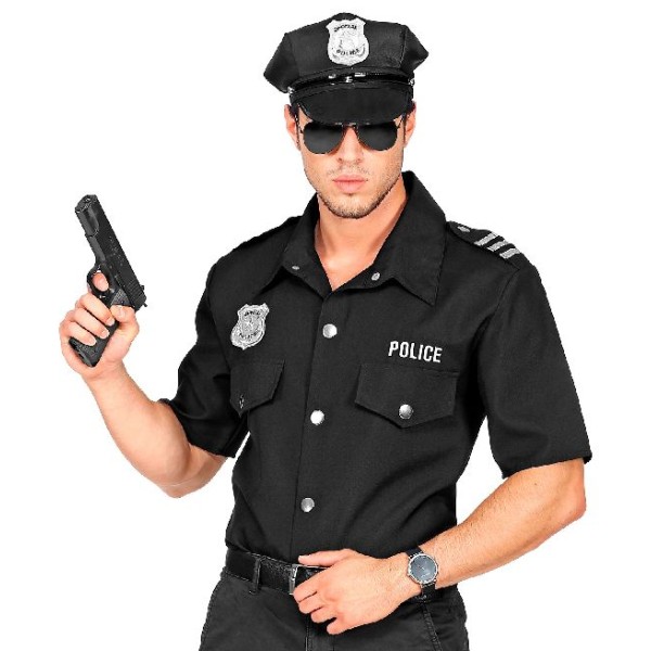 Chemise homme police - Taille S/M - Photo n°1