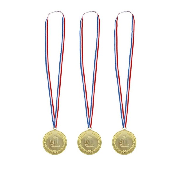Set de 3 médailles d'or - Photo n°1