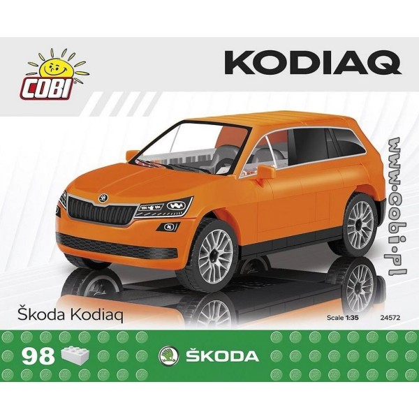 Skoda Kodiaq Orange - 98 pièces 1/35 Cobi - Photo n°1