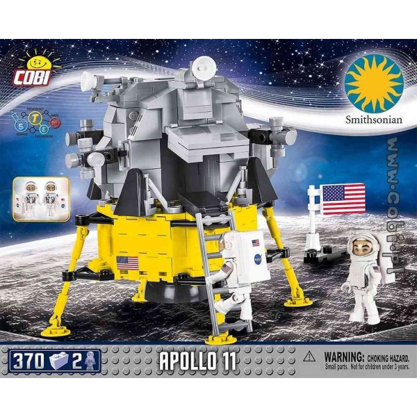 APOLLO 11 - 370 pièces - 2 Astronautes Cobi - Photo n°1
