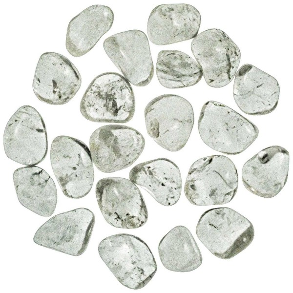 Pierres roulées cristal de roche - 2 à 3 cm - Lot de 3. - Photo n°1