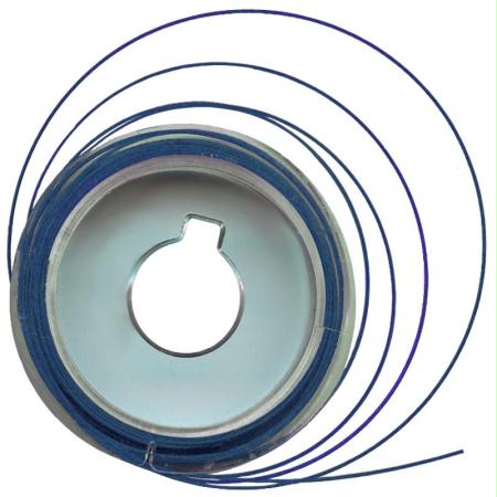 Fil câblé métal Bleu 5 m x 0,5 mm