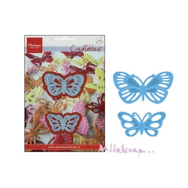 Matrice de découpe papillons - Marianne Design - 2 pièces - Photo n°1