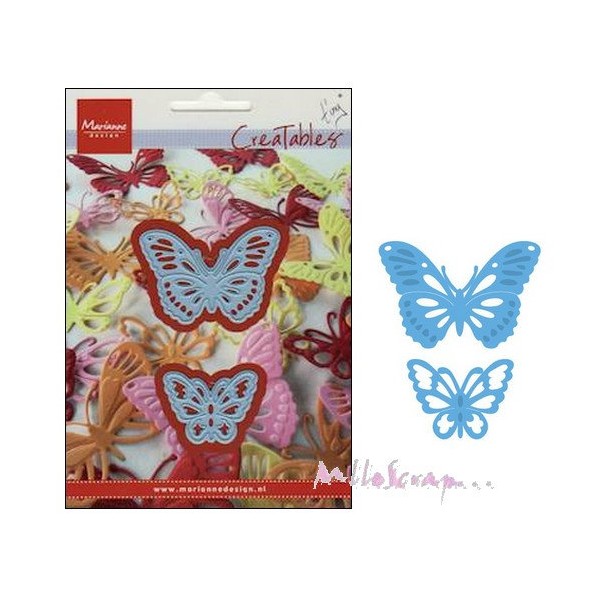 Matrice de découpe papillons - Marianne Design - 2 pièces - Photo n°1