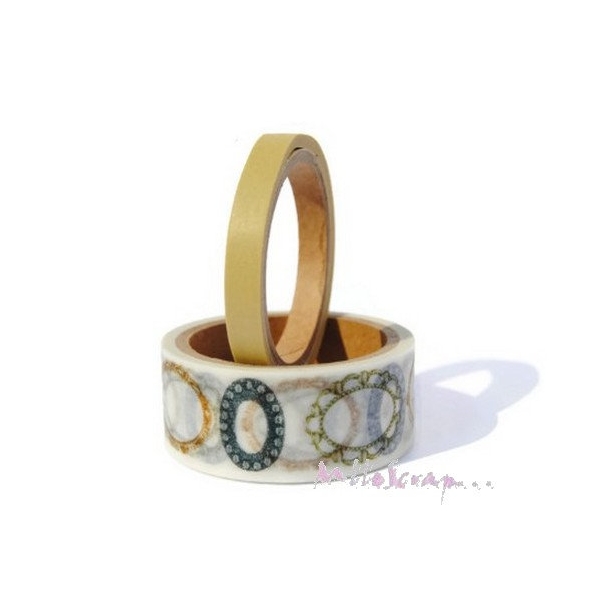 Masking tape - Vintage collection - 2 rouleaux - Photo n°1