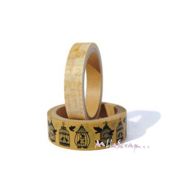Masking tape - Vintage collection - 2 rouleaux - Photo n°1
