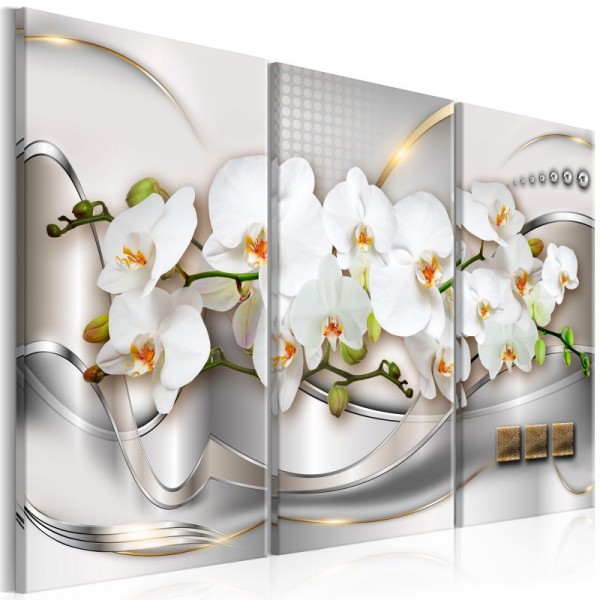 Tableau - Blooming Orchids I .Taille : 120x80 - Photo n°1