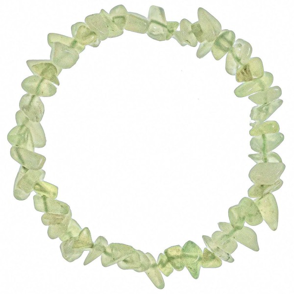 Bracelet en jade vert - perles baroques. - Photo n°1