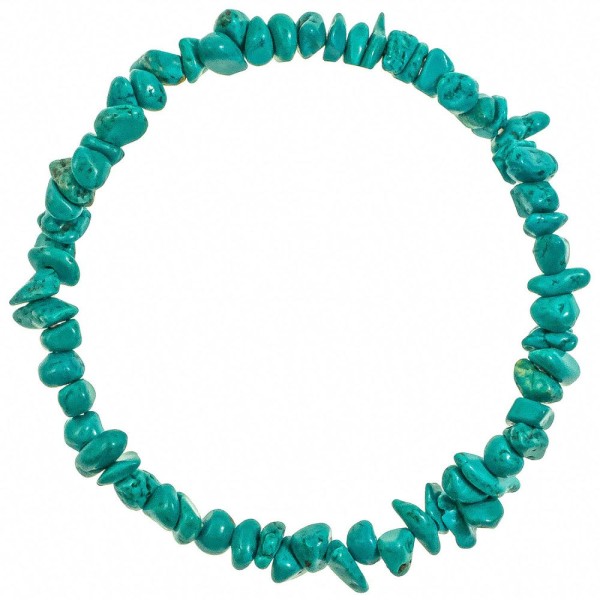 Bracelet en turquoise - perles baroques. - Photo n°1