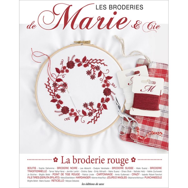 Les broderies de Marie & Cie n°123 - La broderie rouge - Photo n°1