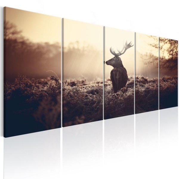 Tableau - Stag in the Wilderness .Taille : 225x90 - Photo n°1