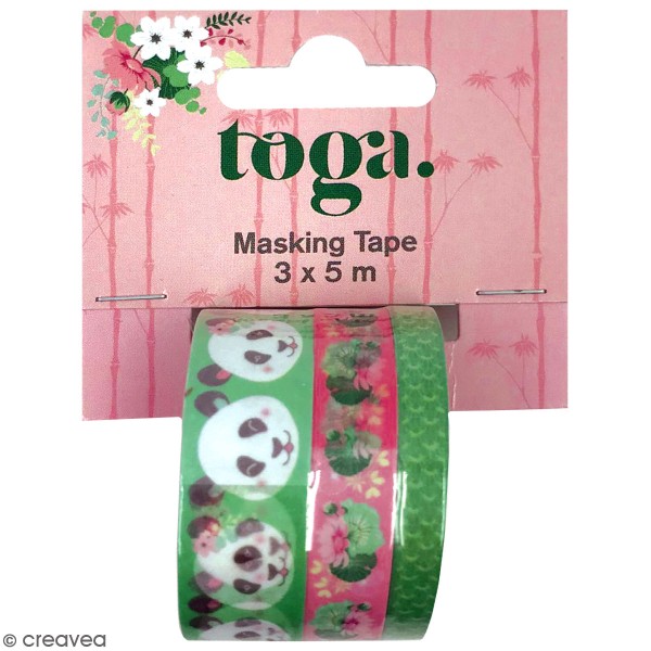 Masking tape Toga - Kyoto - 3 x 5 m - Photo n°1