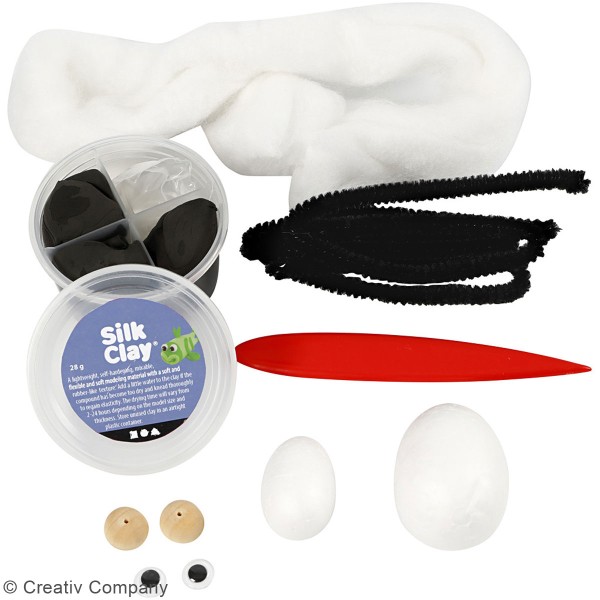 Kit activité enfant - Modelage Silk Clay  - Shaun Le Mouton - Photo n°4
