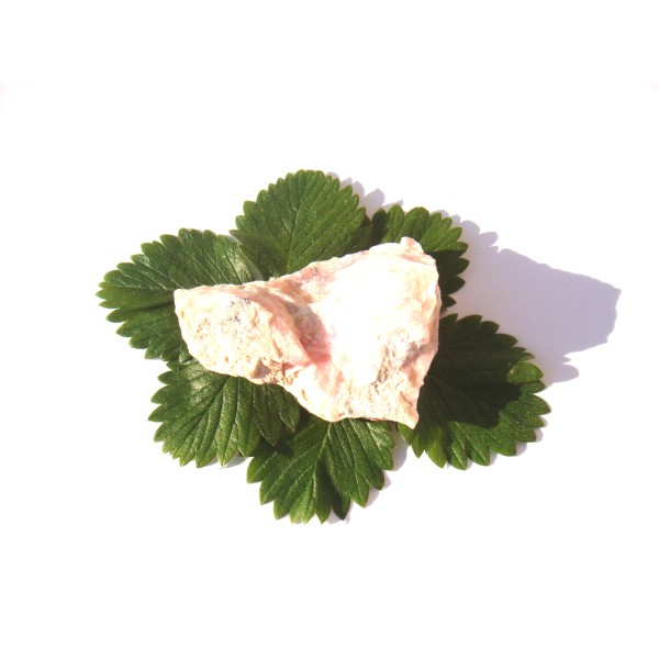 Pierre brute d'Opale Rose ( Pérou ) 6 CM x 5 CM x 1.5 CM de tranche environ - Photo n°3