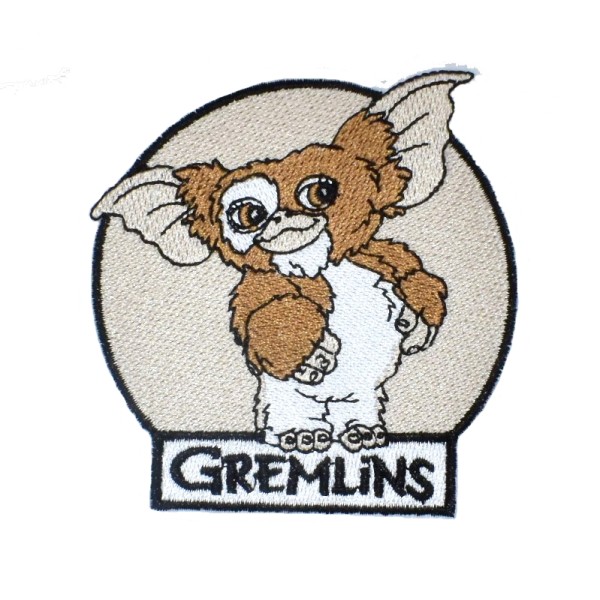 Écusson Gizmo, Gremlins, patch brodé thermocollant pour customisation - Photo n°1