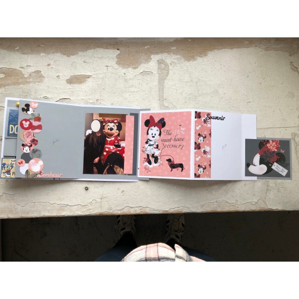 Kit scrapbooking Mini album Disney 14,5/18 cm - Photo n°4