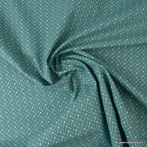 Tissu coton Lixneg Coloris Nil - Oeko tex - Photo n°3